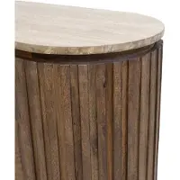 Giga Meubel Dressoir Myra Travertin Bruin 175cm