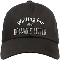 Harry Potter Cap - Metal-Kids - Waiting - voor Kinderen - zwart - Maat S