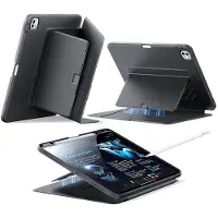 ESR Hoes Geschikt voor iPad Pro 13 (2024/2025) - Flip Magnetic Book Case - Beschermhoes met Multi-Angle Standaard - Sleep/Wake - Pen Houder - Zwart