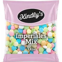 Van Vliet Kindly's - Imperiales Mix - Gekleurde Pepermunt - 1 Kilo - Nostalgische Snoepklassieker