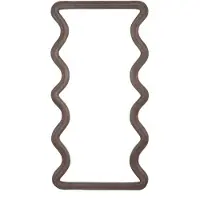 Light & Living - Spiegel ALIVA - Bruin - 62x6x120 cm