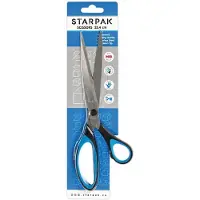 Starpak Metalen Schaar 25,4 cm met Rubberen Handvat
