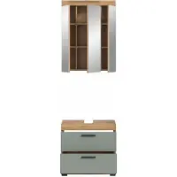 Furnilux Scout badkamercombinatie salie mdf tz artisan nb