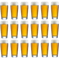 Cookinglife Duitse Bierglazen Willybecher 330 ml - 18 stuks