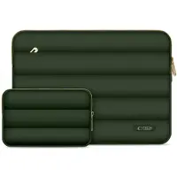 Tech-Protect Puffy MacBook 15 / 16 Inch Sleeve Groen