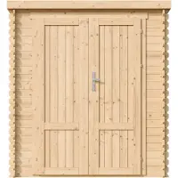Timbela M309F1 - Houten tuinhuis - 3,53 m² - 204x204xH200 cm - zonder vloer