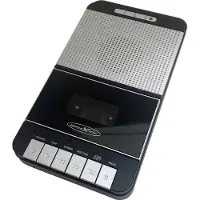 Reflexion Draagbare cassettespeler MP3 Zwart, Grijs
