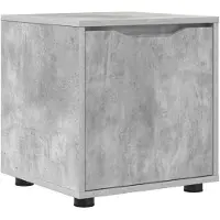 vidaXL Badkamerkast 40,5 x 40 x 44 cm Bewerkt hout Beton Grijs