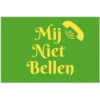 PosterMonkey Poster 180x120 cm - Mij niet bellen - Telefoon - Groen - Posters - Kamer decoratie - Wanddecoratie woonkamer - Muurdecoratie slaapkamer XXL