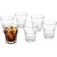 Vivalto Drinkglazen Vidrio - 6x stuks - 300 ml - transparant - glas - waterglazen - stapelbaar