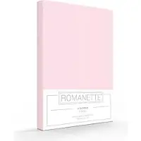 Romanette Kussenslopen Katoen Rose (2 Stuks) - 65 x 65 cm - [Roze]