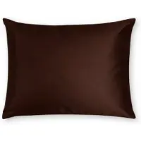 Silk Heaven Zijden Kussensloop Midnight Cacao - 22MM - - 50x70cm / Ritssluiting