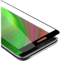 Cadorabo Screenprotector geschikt voor Honor NOTE 8 Volledig scherm pantserfolie Beschermfolie in TRANSPARANT met ZWART - Gehard (Tempered) display beschermglas in 9H hardheid met 3D Touch