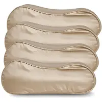 Silk Heaven 4x Zijden Kussensloop Peach Blush Ergonomisch - 19MM - - 40x60cm