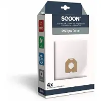 SQOON Stofzuigerzak Philips Oslo doos a 4 stuks