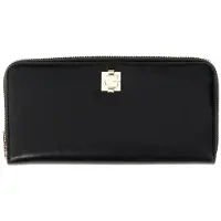 GUESS portemonnee Audrey Logo SLG Zip Around Wallet Black zwart