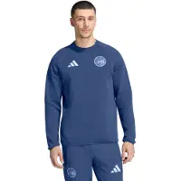 Adidas Ajax Tiro Travel Crew Sweater 2026-2027 Donkerblauw Lichtblauw