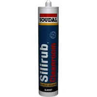 Soudal Silirub Cleanroom | Alcoxy Siliconen voegkit | 310 ml | Wit - 112346