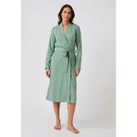 Damart - Kamerjas van sierlijk wafeltricot - Dames - Groen - 50-52 (XL)