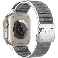 Beline Geweven Nylon Diagonale Parachuteband Voor Apple Watch 42 44 45