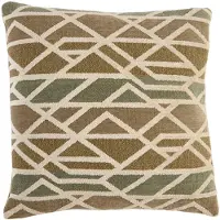 Light & Living - Sierkussen FULDOS - Groen - 45x45x10 cm
