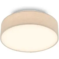 Briloner Plafondlamp Duck, crème / amber, Woon-/ Eetkamer, Textiel / Stof / Zijde, Scandinavisch, plafondlamp