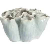 Light & Living - Vaas DIAGO - Blauw - 31.5x30x18.5 cm
