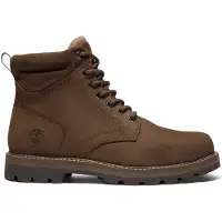 Timberland Men Britton Road Mid Lace Up Waterproof Boot Dark Brown Nubuck-Schoenmaat 43,5