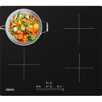 CIARRA VM4BBIH - Inbouw inductiekookplaat 60 cm Inductie Kookplaat 4 zones Boostfunctie 7200 W