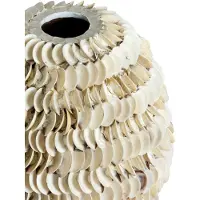 Light & Living - Vaas SARRIA - Wit - 20x20x21 cm
