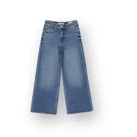 Vingino Meisjes Extra wide leg Jeans Cita Meisje Blauw 110