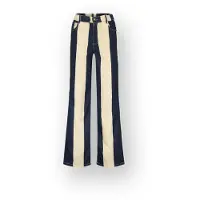Vingino Meisjes Wide leg Jeans Cato Stripe Meisje Blauw 92