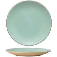 Costa Nova Dinerborden Arenito Aqua ø 28 cm - 6 stuks