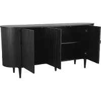 Label51 - Dressoir Oliva - Zwart - 47x180x85cm