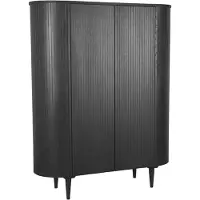 Label51 - Bergkasten Oliva - Zwart - 47x125x158cm