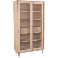 Label51 - Vitrinekasten Jule - Beige - 49x100x180cm