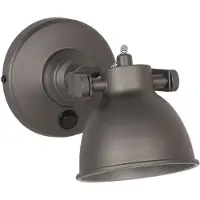 Label51 - Wandlamp Bow - Antraciet - 22x11x14cm