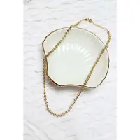 Label Kiki Baby shell necklace gold