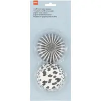 HEMA Muffinvormpjes - 150 stuks (grijs)