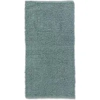 HEMA Badmat 60x120cm Chenille Groenblauw (zeegroen)