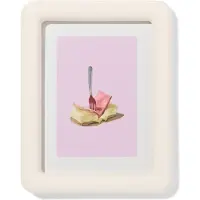 HEMA Fotokader 15x20cm Hout Afgerond (wit)