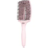 Olivia Garden Fingerbrush Care Iconic Boar&amp;Nylon Pastel Pink