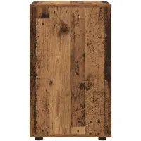 vidaXL Opbergkast 40 x 48 x 81 cm Bewerkt hout Oud Hout