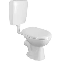 Boss & Wessing BWS Close Coupled Staand Toilet Glans Wit PK