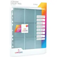 GameGenic Sideloading Ultrasonic 9-Pocket Pages Pack (10 stuks)
