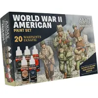 Army Painter WWII American Warpaints – Set met 20 kleuren voor authentieke Amerikaanse WOII modelbouw - The Army Painter