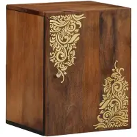vidaXL Badkamerkast set 5 st Honing bruin 62 x 33 x 58 cm
