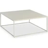 Idimex HILAR salontafel van metaal 80 x 80 cm – beige