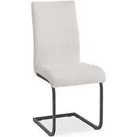 Idimex Schommelstoelen LETICIA, set van 4 – Crèmewit/Zwart