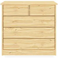 Idimex Commode RONDO met 5 lades - naturel